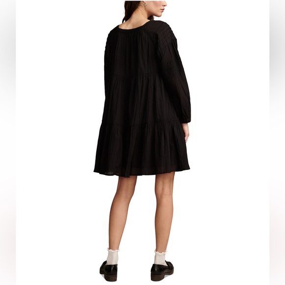 Lucky Brand Tiered Embroidered Dress NWT! - Picture 3 of 6